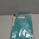 Christmas Sweatshirts for Women Retro Santa Claus Graphic Long Sleeve Shirt Xmas Pullover Tops (Cyan) XL