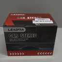 Leadfan Double Din Car Stereo with Dash Cam, Support Apple Carplay and Android Auto, 7INCH Full HD Touchscreen Car Audio Receivers Double Din Radio with Bluetooth, Camera, FM/2 USB/AUX/Subwoofer/SWC