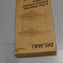 OCG 2 Tier Pull Out Cabinet Organizer (15.5" W x 21" D), Pull Out Drawers for Kitchen Cabinets, Pull Out Shelves for Base Cabinet Organization in Kitchen Bathroom Pantry, Chrome Finish