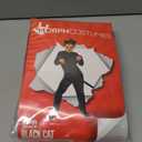 fun shack Black Cat Costume for Girls, Cat Costumes for Kids, Halloween Costumes for Kids, Black Cats Girls Halloween Costume (Medium)