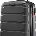 Samsonite Omni 2 Carry-On Hardside Luggage with 360 Spinner Wheels - Scratch Resistant Hardshell - TSA, Airline-Approved - Expandable Polycarbonate Shell for Lightweight Travel - Midnight Black