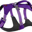 Tuff Pupper Escape Proof Dog Harness for Extra Small Dogs | No Pull Lightweight Adjustable Harness | No Escape Multifunctional Outdoor Pet Gear | Strong Durable Breathable | Secure Comfortable Fit XXS (Purple)