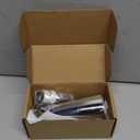 Universal Bathtub Tub Spout with Diverter, Fits 1/2" Slip-Fit Copper Pipe and 1/2" IPS & 3/4" IPS Thread Connections, Bathroom Tub Faucet Replacement with Adapters, PTFE Tape and Hex Wrench (Chrome)