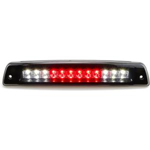 Tresound For 1994-2001 Dodge Ram 1500/2500/ 3500 Third 3rd LED Brake Light Cargo Lamp High Mount Brake Light Replacement (Black+ Smoke Lens)