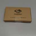 PHOEPET No Pull Dog Harness, Unique Colors Reflective Adjustable Dog Vest, with Soft Training Handle Metal Clips for Small Medium Large Dogs (Baby Blue Base & Pink Straps,S)