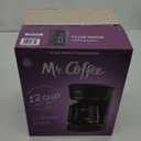Mr. Coffee 12-Cup Switch Coffee Maker Black: Electric Drip Coffee Machine, 60 oz Capacity, Dishwasher-Safe Parts