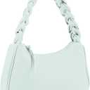 Emperia Braided Top Handle Shoulder Bag For Women, Trendy Designer Small Hobo Tote Handbag (Mint)