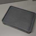 Cat Ramp for Litter Box Elevated Litter Ramp for Cat Litter Boxes, Washable Easy Cleaning Steps with Filter Functions Suitable for Small & Elderly Cats(14"x10"x2.5")