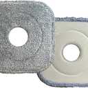 Mop Refill Head Compatible with MarvelSpin Mop - Mop Head Replacement - Deep Cleaning Mop Head - Machine Washable and Easy-to-Replace