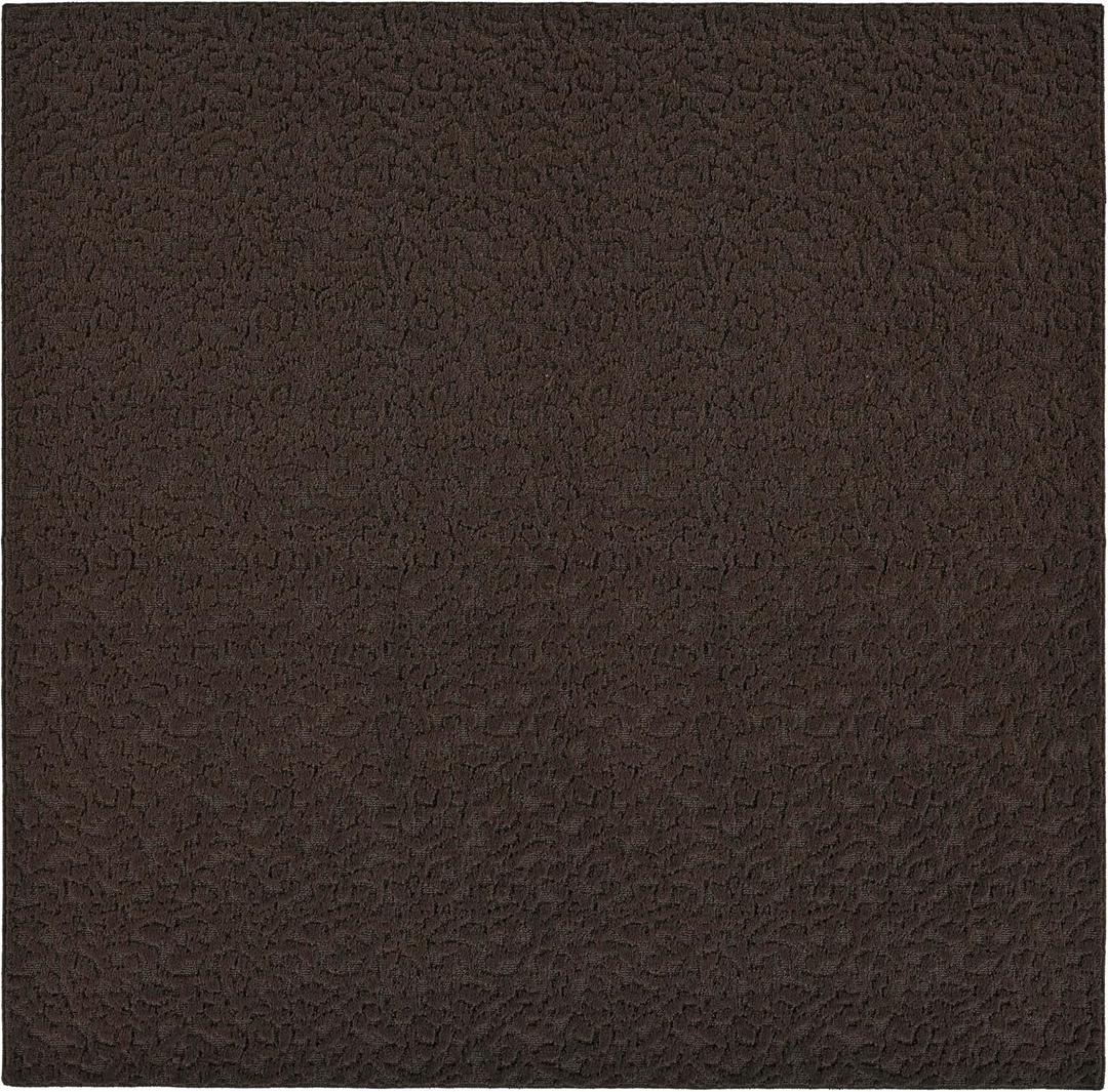 Garland Rug Ivy Area Rug, 12-Feet by 12-Feet, Chocolate (12' x 12' (Square), Mocha)