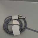 LISEN USB C to Lightning Cable, Chubby 240W 4 in 1 Charging Cable 6.6FT, USB A/C to C/Lightning with Light for iPhone Charger Fast Charging iPhone Air 17 16 15 14 Pro/MacBook/iPad/Samsung/Switch 2 (Grey)