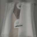 No Hook Shower Curtain with Snap in Liner Set, Abstract Blue Grey Geometric Print - Mesh Top Waterproof Double Layer Bath Tub Curtain for Modern Minimalist Bathroom Decor, 71W x 74H