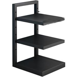 Adjustable Corner Under Sink Pot Storage Rack, Floor-standing Kitchen Organizer with Multi-layered Shelf for Household Pots (3)