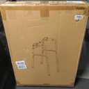 Foldable Stair Climbing Walker for Seniors This Light Aluminum Walker Adjusts Height, No Wheels, Holds 300lbs, Has Stair Bar, No Assembly, Ready to Use