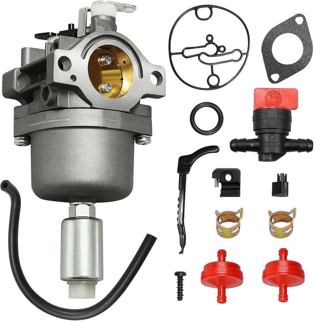 591731 594593 Carburetor for Brigg Stratten 17.5HP 796109 31H777 31C707 31P777 594601 795477 799727 699915 794572 590400 697109 for 14.5HP 18Hp Engines Lawn Mower Tractor Nikki Carb Craftsman lt2000