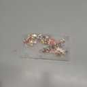 AUGSUN 8Pcs Christmas Rhinestone Hair Clips Barrettes Xmas Crystal Snowflake Wreath Reindeer Bell Hairpins Festival Costume Accessories for Girls Women Christmas Holiday Party Gifts