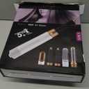 Hair Dryer Brush 5 in 1, Negative Ion Blow Dryer Brush Set Upgrade Hot Air Brush Air Styler Curling Wrap Air Curler, Curling Iron Hair Styling Tools As A Gift for Straight/Curl/Drying/Smoothing (Gold)