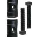 Torsion Bar Key Adjustment Block Nuts with Bolts Replace 11561233 15530026 Fit for Chevy Silverado 1500/2500/3500 Avalanche Express Blazer Fit for GMC Sierra 1500/2500/3500 Jimmy, 2Pcs Full Thread