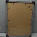 14x20 Picture Frame Set of 1, Rustic Grey Wood Style - Display 14 x 20 Picture without Mat or 12x18 Picture with Mat, Wall Mounting Horizontal and Vertical