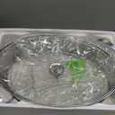 Stainless Steel Fish Steamer, Fish Steamer for Cooking Multi-Use Oval Pasta Pot/Braiser with Rack, Ceramic Pan, Chuck, Stockpot for Steaming Fish, Boiling Soup