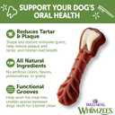 WHIMZEES Wellness Brushzees Dog Dental Treats, Natural Chews, Medium Size Stick, (12 Count) (EXP 06/27/28)