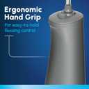 Waterpik Cordless Pulse Rechargeable Portable Water Flosser for Teeth, Gums, Braces Care and Travel with 2 Flossing Tips, Waterproof, ADA Accepted, WF-20 Gray