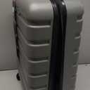 Wrangler Hardside Spinner Carry-On Luggage, Olive, 22-Inch