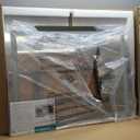 36x28 inch LED Lighted Bathroom Mirror with Anti-Fog, Wall Mounted Vanity Mirror with Smart Touch Button, Memory Function, Adjustable Warm White/Natural/Daylight Lights(Horizontal/Vertical)