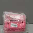 3 Pcs Christmas Hand Towels Pink Christmas Nutcracker Embroidered Decorative Bathroom Towels for Bathroom Kitchen Decor Winter Set, 100% Cotton, 13.3 x 29.5''