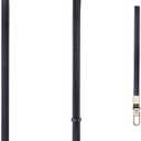 Crossbody Zipper Wallet Phone Case for iPhone 14 Pro Max, Premium Vegan Leather RFID Blocking Card Slot Holder Case with Removable Crossbody/Wrist Strap-Black