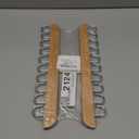 Bra Hanger for Closet, Tank Top Organizer 20 Hooks Capacity Foldable Wood Space Saving Hanger Closet Organizers and Storage for Dorm & Apartment for Tank Top, Hats etc.-2 Pack