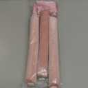 Heatless Curlers, Heatless Curls Overnight Set for Women, No Heat Hair Curlers to Sleep In, Jumbo Overnight Curls with Blowout Rods for Long Hair (Pink, 3 Pack Curling Rod with 1 Scarf)