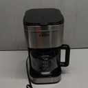 KRUPS Coffee Maker 10 Cups Simply Brew Stainless Steel Drip Coffee Maker, 900 Watts Coffee Filter, Drip Free, Dishwasher Safe Pot , Black & Silver