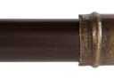 Kenney Dresden 7/16" Adjustable Decorative Café Curtain Rod, 48-84", Oil Rubbed Bronze (387/38)