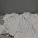 Boys Suit for Kids Tuxedo Suits for Wedding Formal Suit Set Toddler Boy Dress Outfit with Shirt and Tie (8 Years, White)