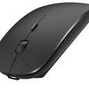 Bluetooth Wireless Mouse for Laptop, MacBook ipad MacBook air MacBook pro pc Desktop Computer, Windows, Chromebook, Notebook (Black)