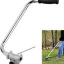 Weed Eater Handle - Ergonomic Weed Eater Attachments Aluminum Trimmer Grip Weedeater Handle with Bracket Clamp for Lawn Care, Landscaping, Yard Trimming