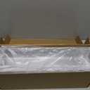 4Pcs Acrylic Flower Vase with 64 Holes,63 inch Decorative Long Clear Vase Modern,Rectangular Acrylic Vases Clear Floral Centerpiece for Dining Table Reception Home Party Decorations