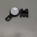 TAILI Shower Head Holder Suction Cup, Adjustable Height & Angle, Wall Mounted, Waterproof, Black, Plastic, Round, Bathroom & Shower Fixture