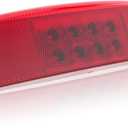 Red Tail Light Lens, LED Rear Brake Stop Light Compatible with Polaris Ranger 400 500 570 800 Tail Light Assembly, Rplace 2411450