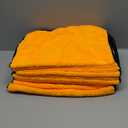 MR.SIGA Professional Premium Microfiber Towels for Cars, Dual-Sided Car Washing and Detailing Towels, Gold, 15.7 x 23.6 inch, 12 Pack