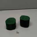 Keypan Green Velvet Ribbon 2-1/2 Inch x 6 Yd Handmade Frayed Vintage Wide Ribbons for Christmas Tree Home Decor Wreath Craft Ornaments Gift Wrapping