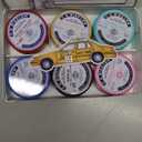 C.O. Bigelow Assorted Salve Tins, Pack of 6 Lip Balm Tins, Rose, Lavender, Sakura Rose, Coco Vanilla, Apple, Herbal Mint All Purpose Salve for Lips, Cuticles, Hands & Dry Skin, Lip Balm Set, 0.8 oz