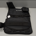 CAP Barbell Adjustable Weighted Vest | 40 lbs | Heavy-Duty Workout Vest with Removable Iron Weights for Strength Training, Cardio, Running, and Calisthenics