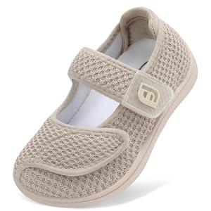 JOINFREE Toddler Wide Shoes Boys Girls Barefoot Shoe Kids Breathable School Sneakers Tennis Walking Non-Slip Sole Indoor Outdoor Khaki Size 12