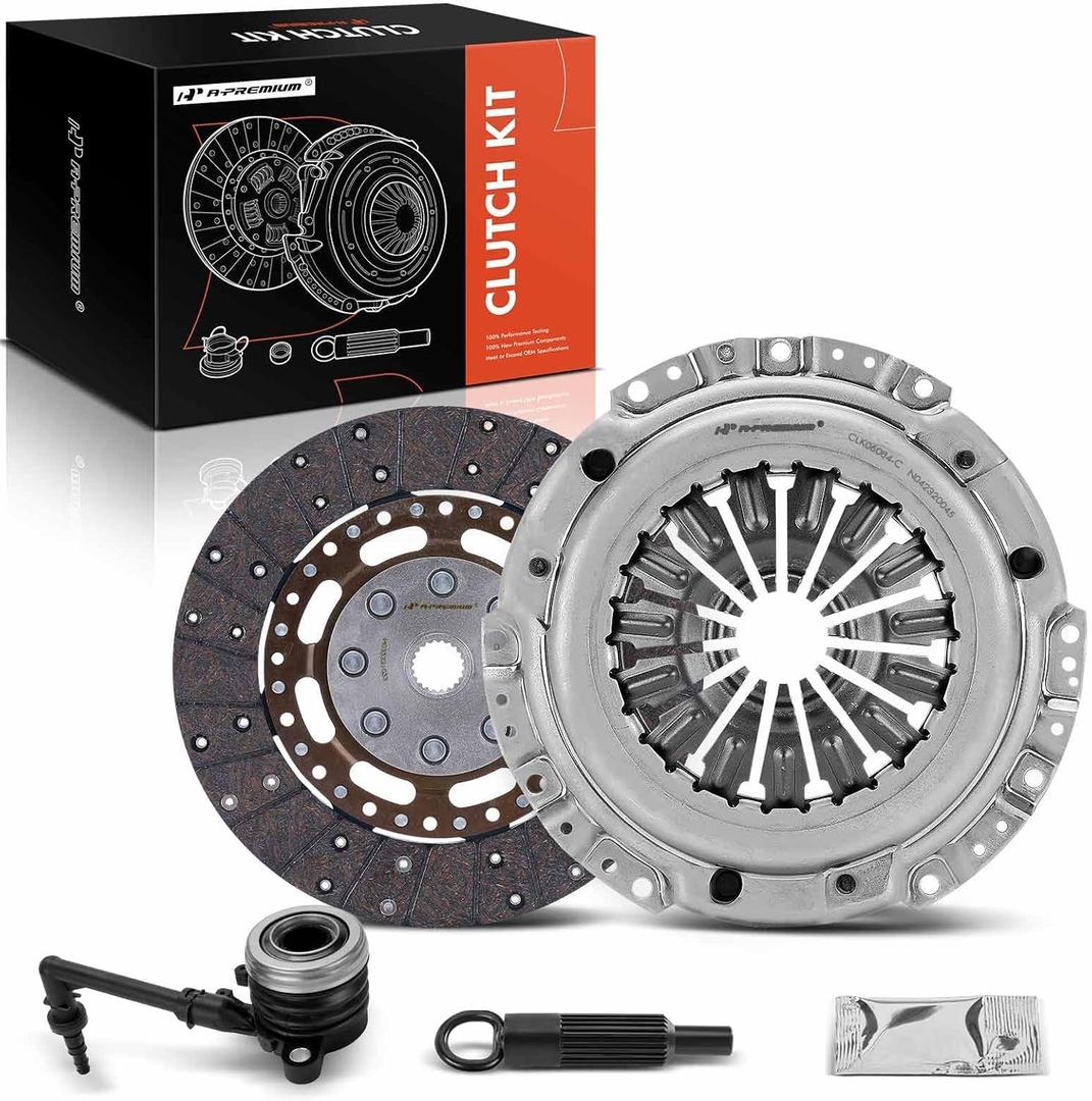 A-Premium Transmission Clutch Kit Compatible with Nissan Altima, Sentra, 2007-2012, 2.5L
