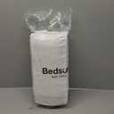 Bedsure Comforter Duvet Insert - Quilted Comforters Queen Size, All Season Duvet, Down Alternative Bedding, with 8 Tabs, Gifts for Women/Men, White, Queen 88 x 88 Inches