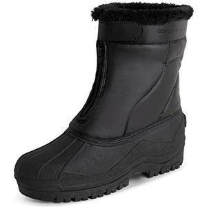 POLAR Mens Muck Nylon Strap Lace Up Duck Snow Winter Flat Rain Outdoor Boots EU 41