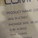 COMHOMA Christmas Tree 6ft, Artificial Christmas Trees with 1000 Dense Branches and Foldable Stand, Holiday Green Xmas Tree for Home, Office, Party Decoration, Easy Assembly