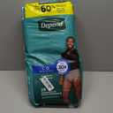 Depend Fresh Protection Adult Diapers, Incontinence Underwear for Men, Disposable, Maximum, Large, Grey, 28 Count